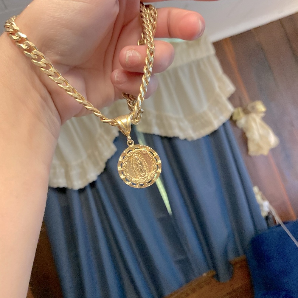14k gold necklace